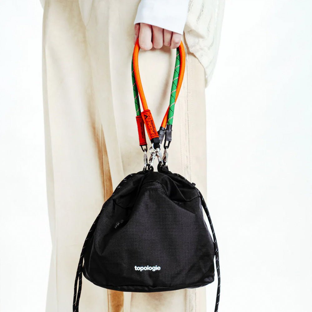 8.0mm Wrist Strap Black Lattice