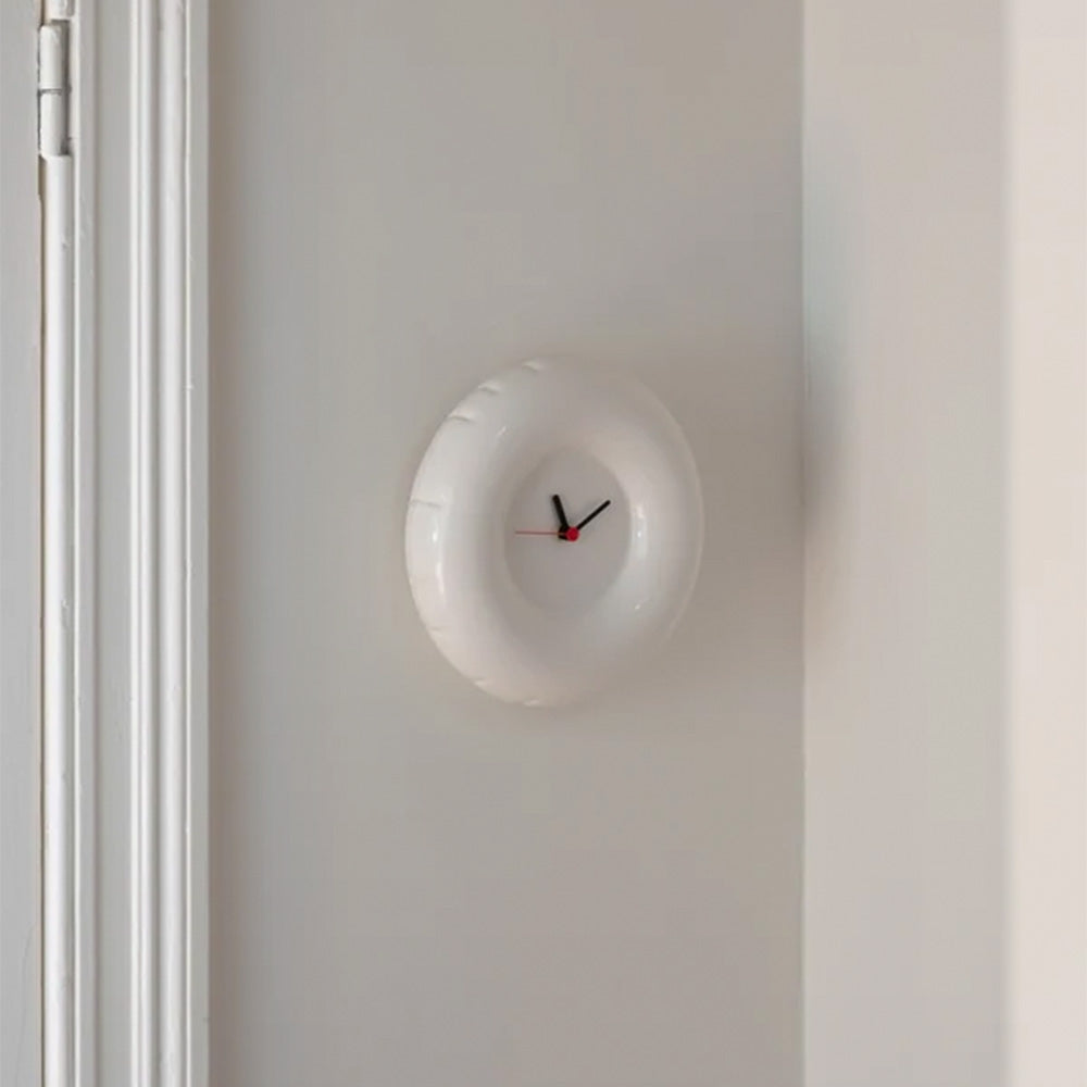 Horloge Murale Holly Bone Gloss