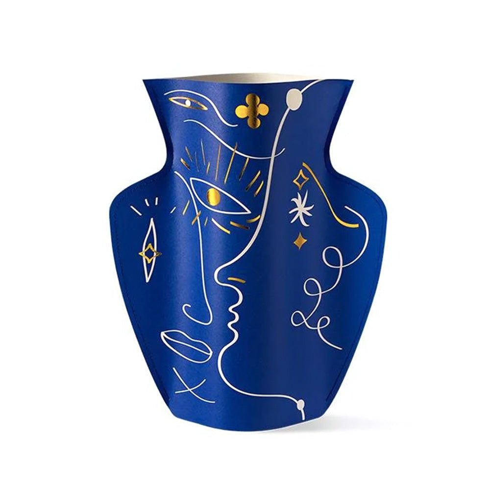 Vase en papier Jaime Hayon - Bleu