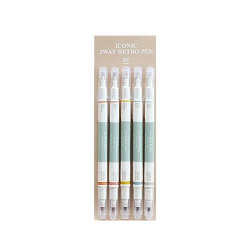 Stylo rétro 2 voies