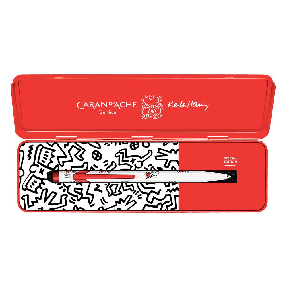Bolígrafo 849 KEITH HARING Blanco Edición Especial