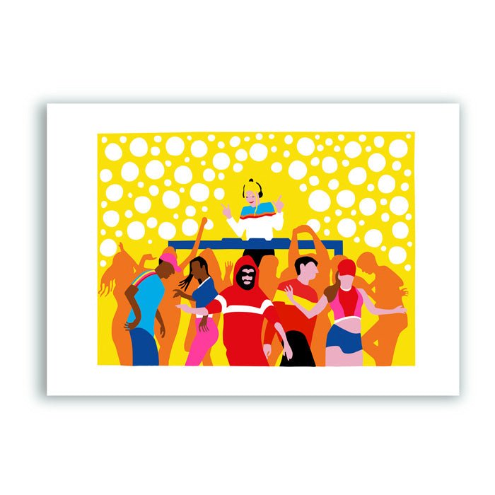 A Bailar Giclée Print