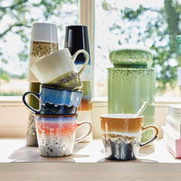 70s Ceramics: Americano Mugs - Pegasus (set de 4)