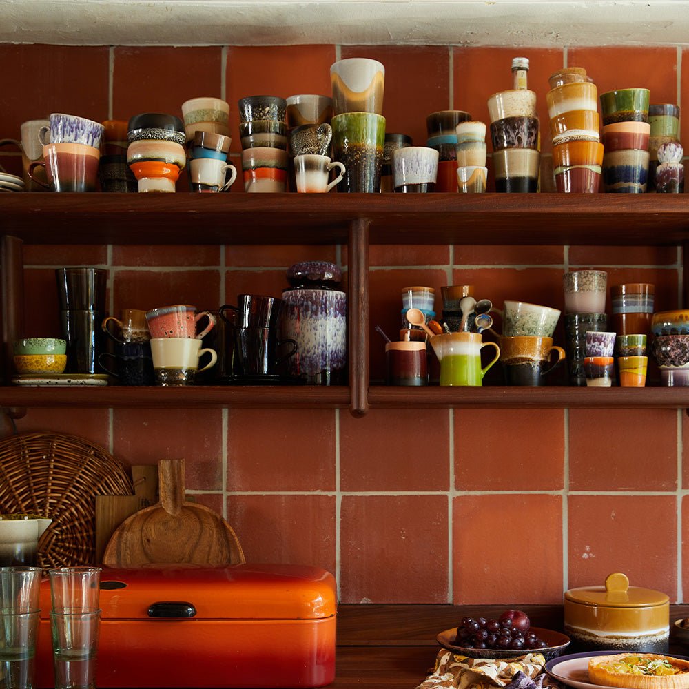 70s Ceramics: Americano Mugs - Friction (set de 4)