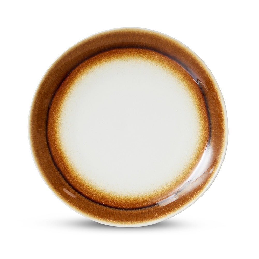 Assiette moyenne Supernova en céramique des années 70