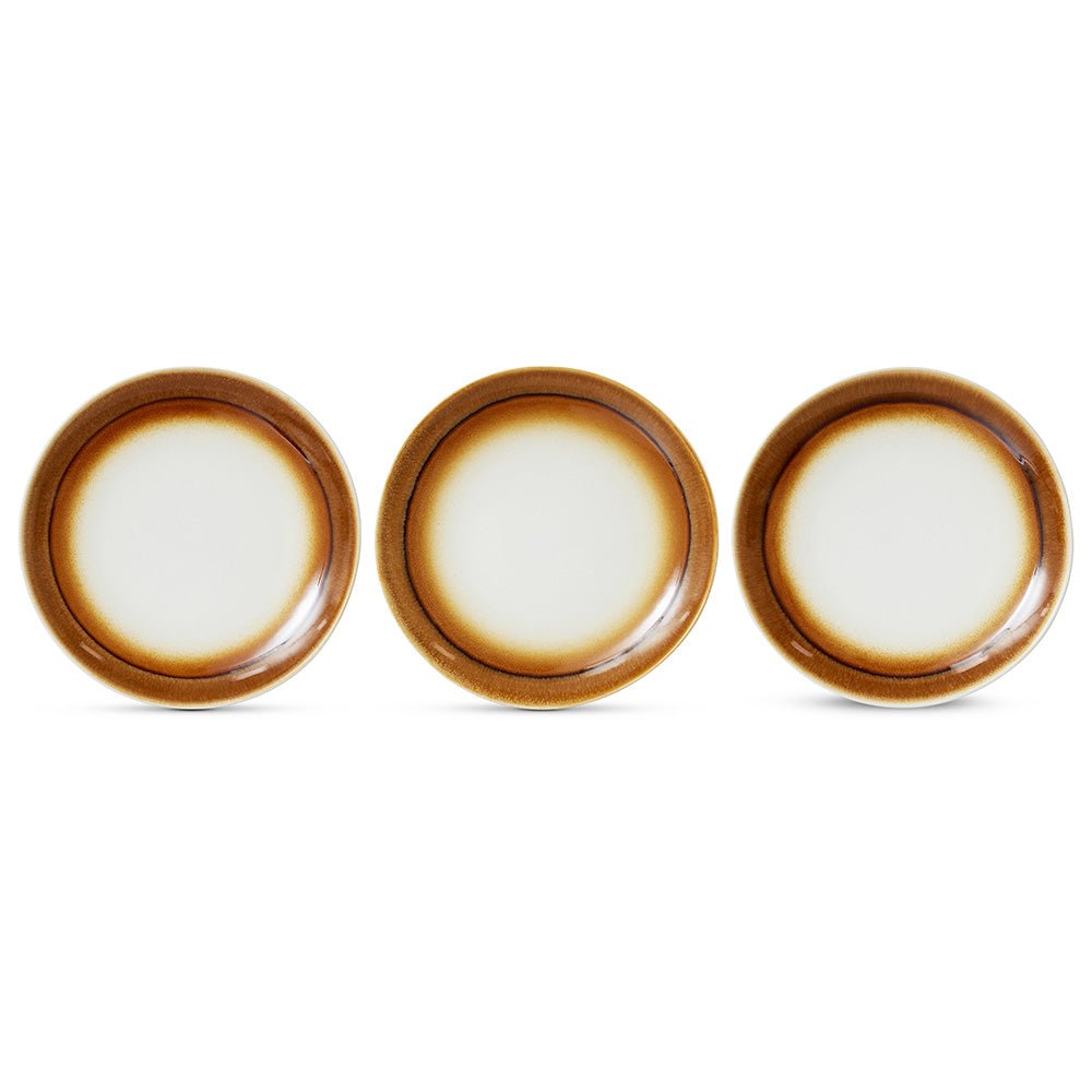 Assiette moyenne Supernova en céramique des années 70