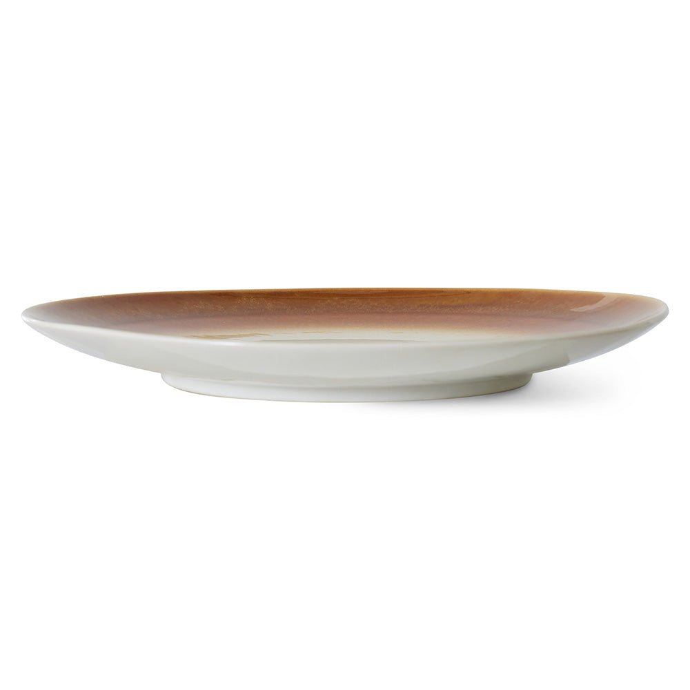 Assiette moyenne Supernova en céramique des années 70