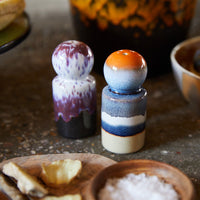 70s Ceramics: Pepper & Salt Jar - Stargaze
