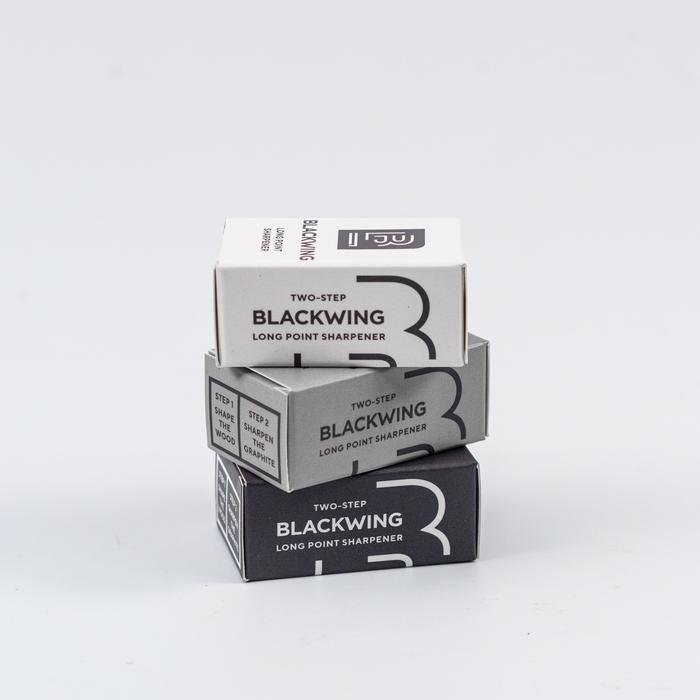 Sacapuntas Blackwing Two-Step de Punta Larga Negro
