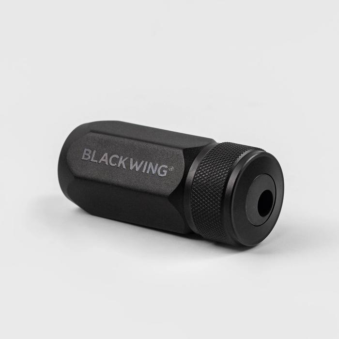 Sacapuntas Blackwing One-Step de Punta Larga Negro