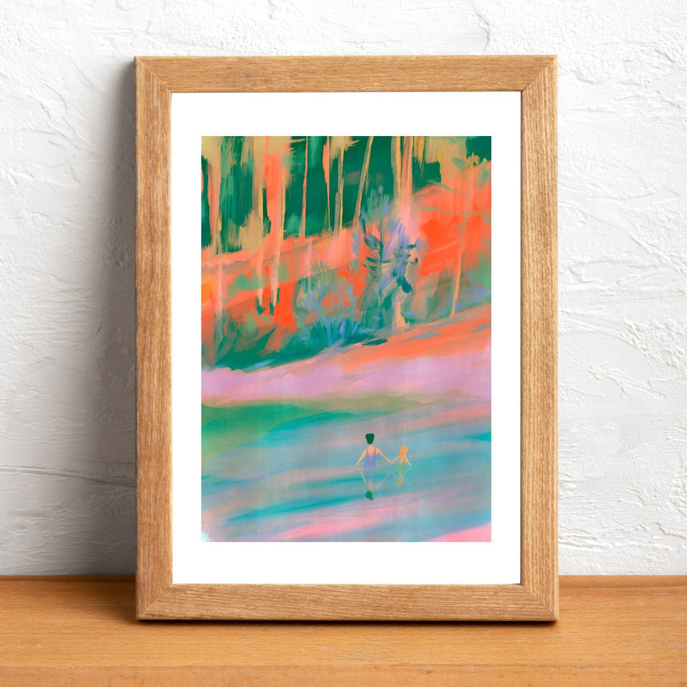 Canción de Agosto Impresión Giclée
