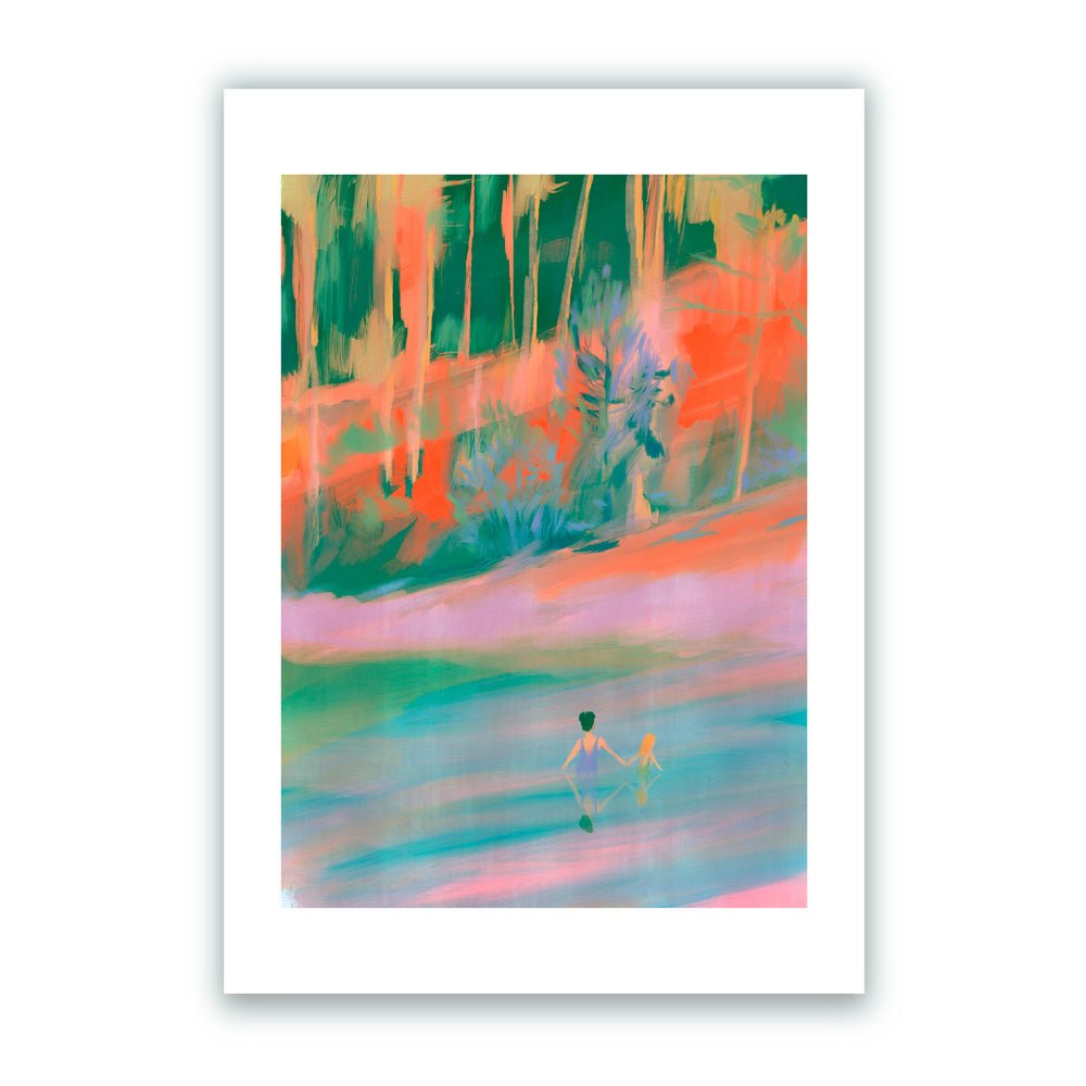 Canción de Agosto Impresión Giclée