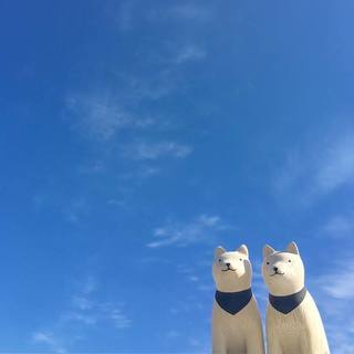 Pole Pole Wooden Animal Akita