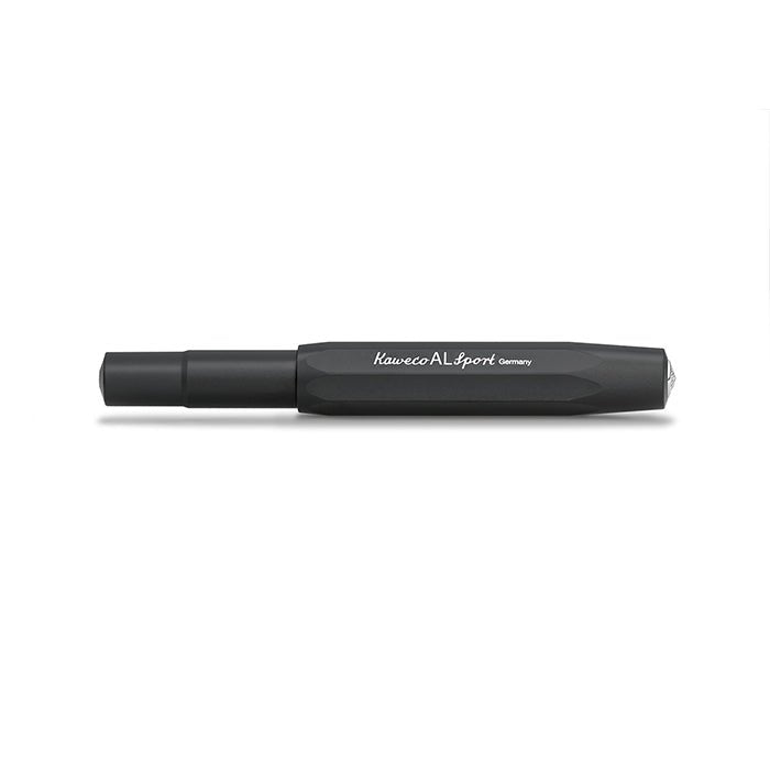 Al Sport Fountain Pen Aluminium Black