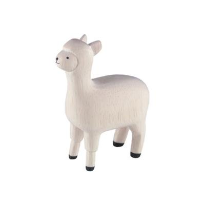 Pole Pole Wooden Animal Alpaca