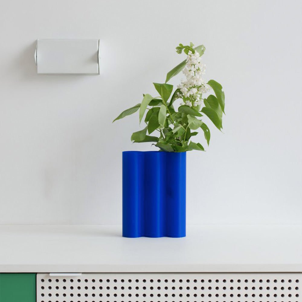 Florero Álvaro L Azul
