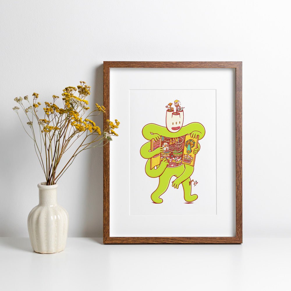 Amusement Park Giclée Print
