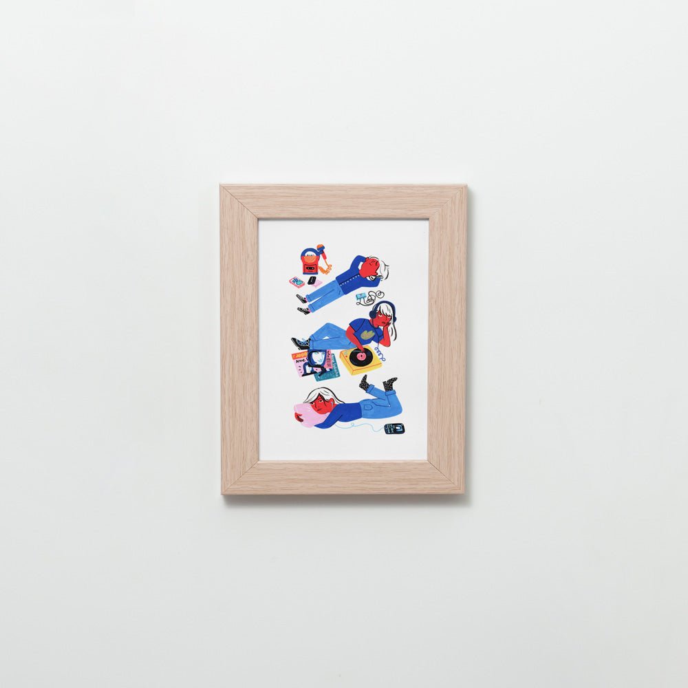 Anne Sylvestre Impresión Giclée