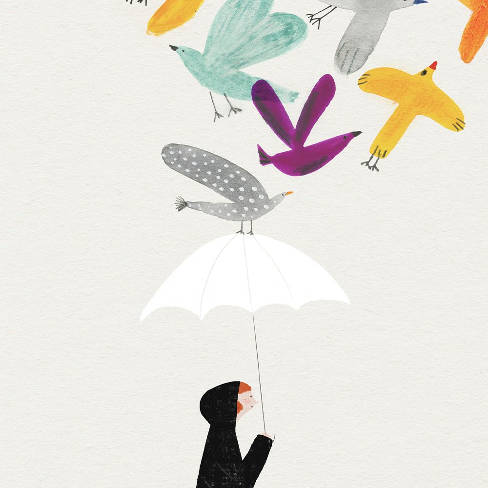 Autumn Birds Giclée Print