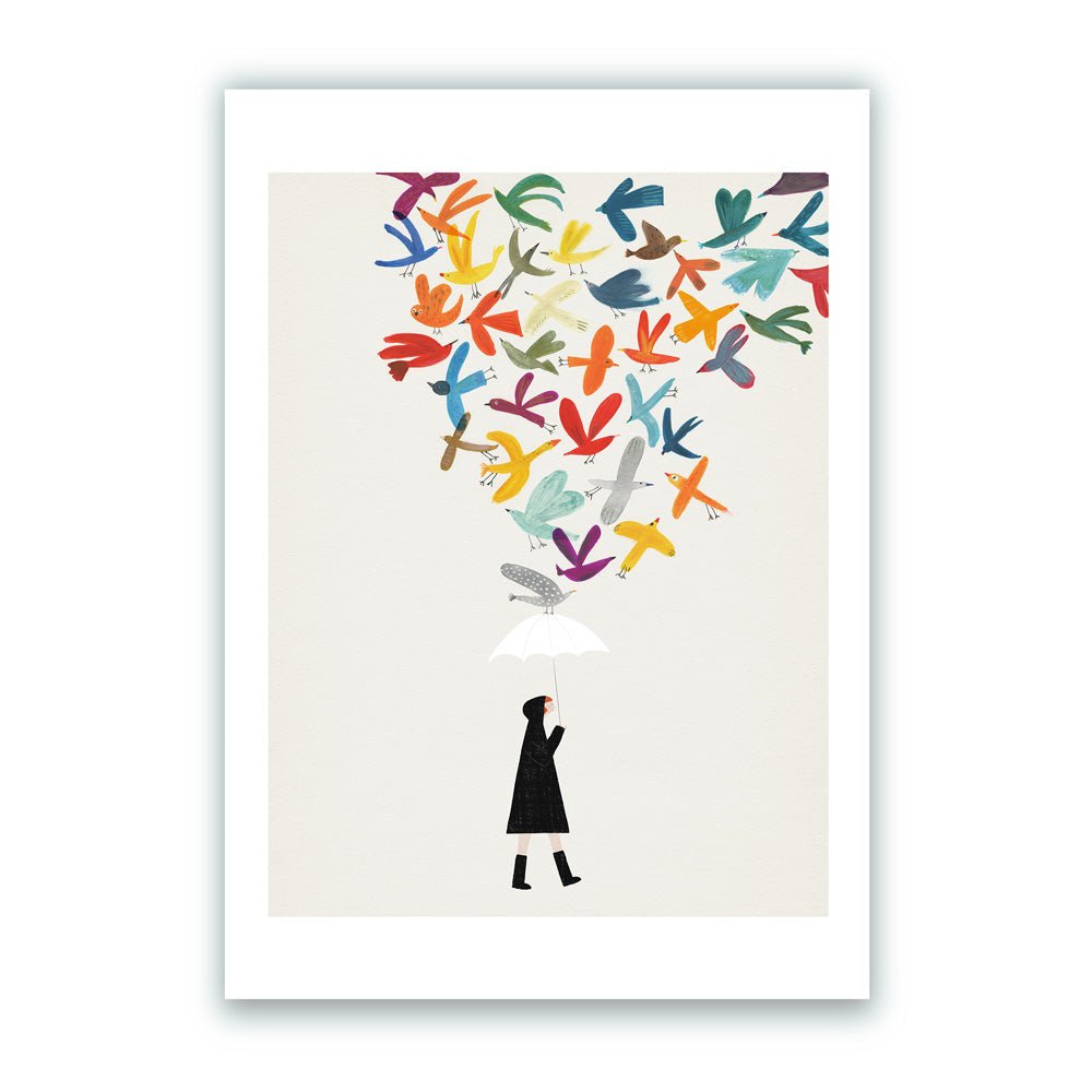 Autumn Birds Giclée Print