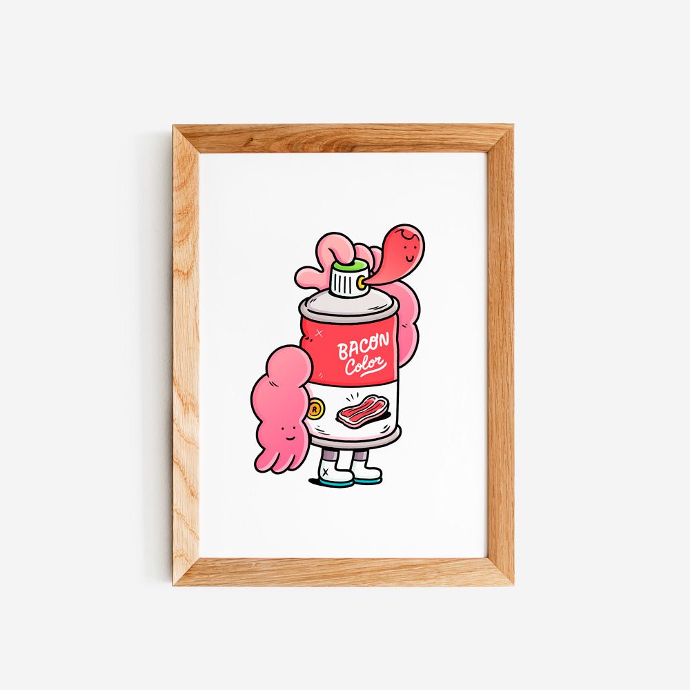 Bacon Spray Giclée Print