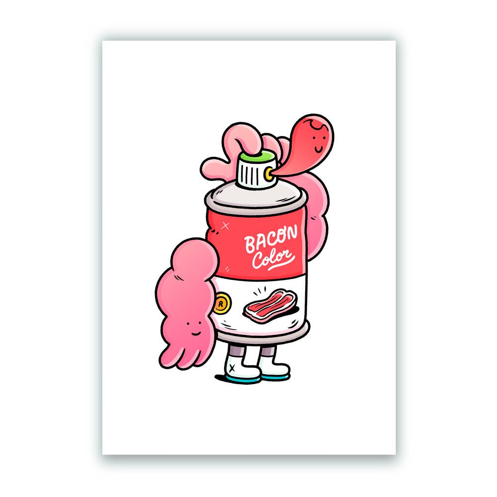 Bacon Spray Giclée Print