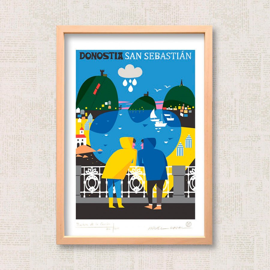 Bahía de la Concha Impresión Giclée