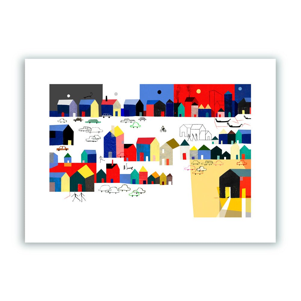 Barrio Color Giclée Print
