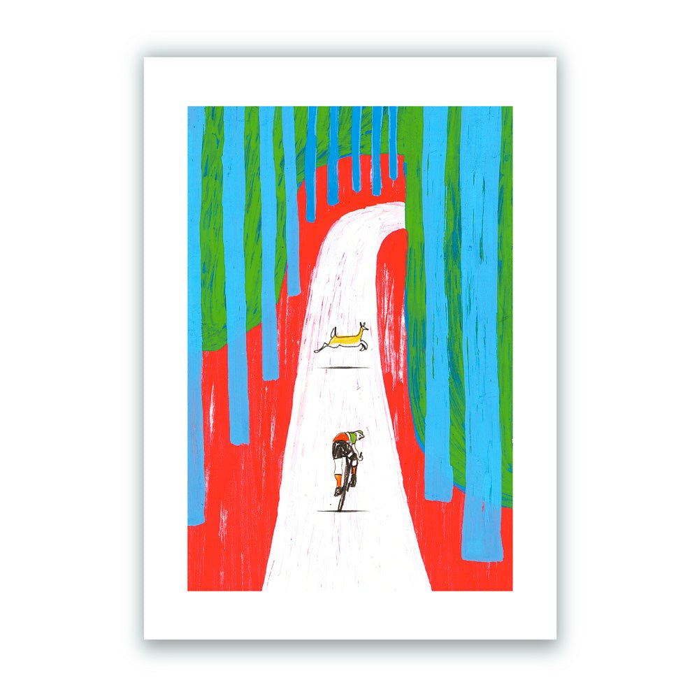Bartali's Secret 1 Giclée Print A4