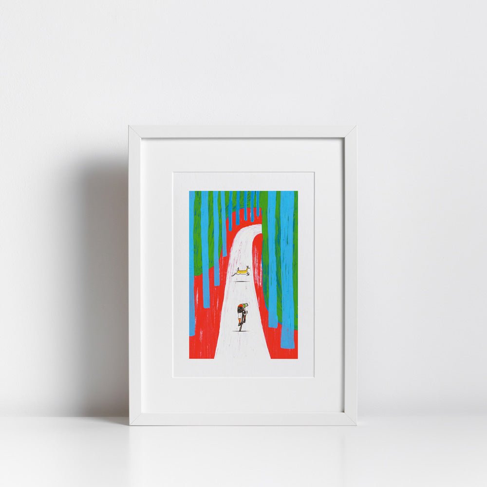 Bartali's Secret 1 Giclée Print A4