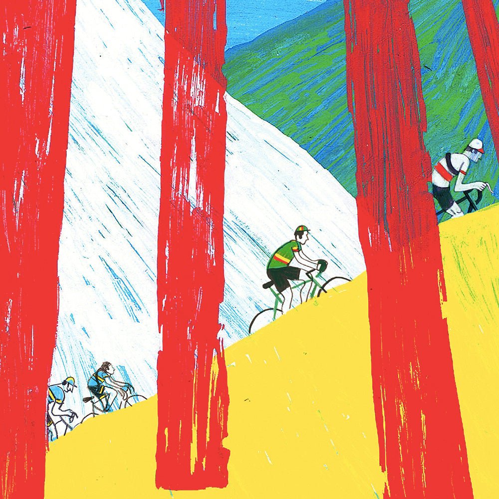 Bartali's Secret 2 Giclée Print A4