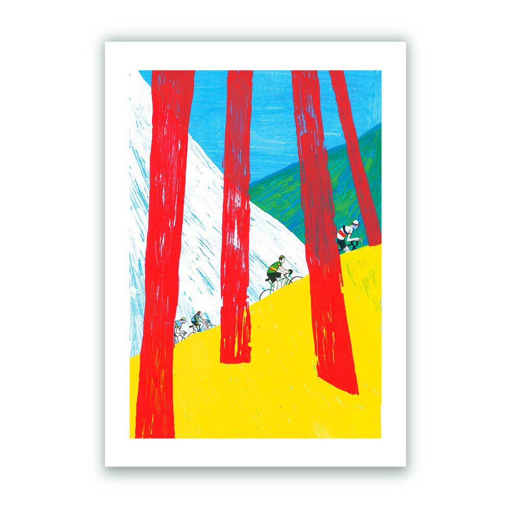 Bartali's Secret 2 Giclée Print A4