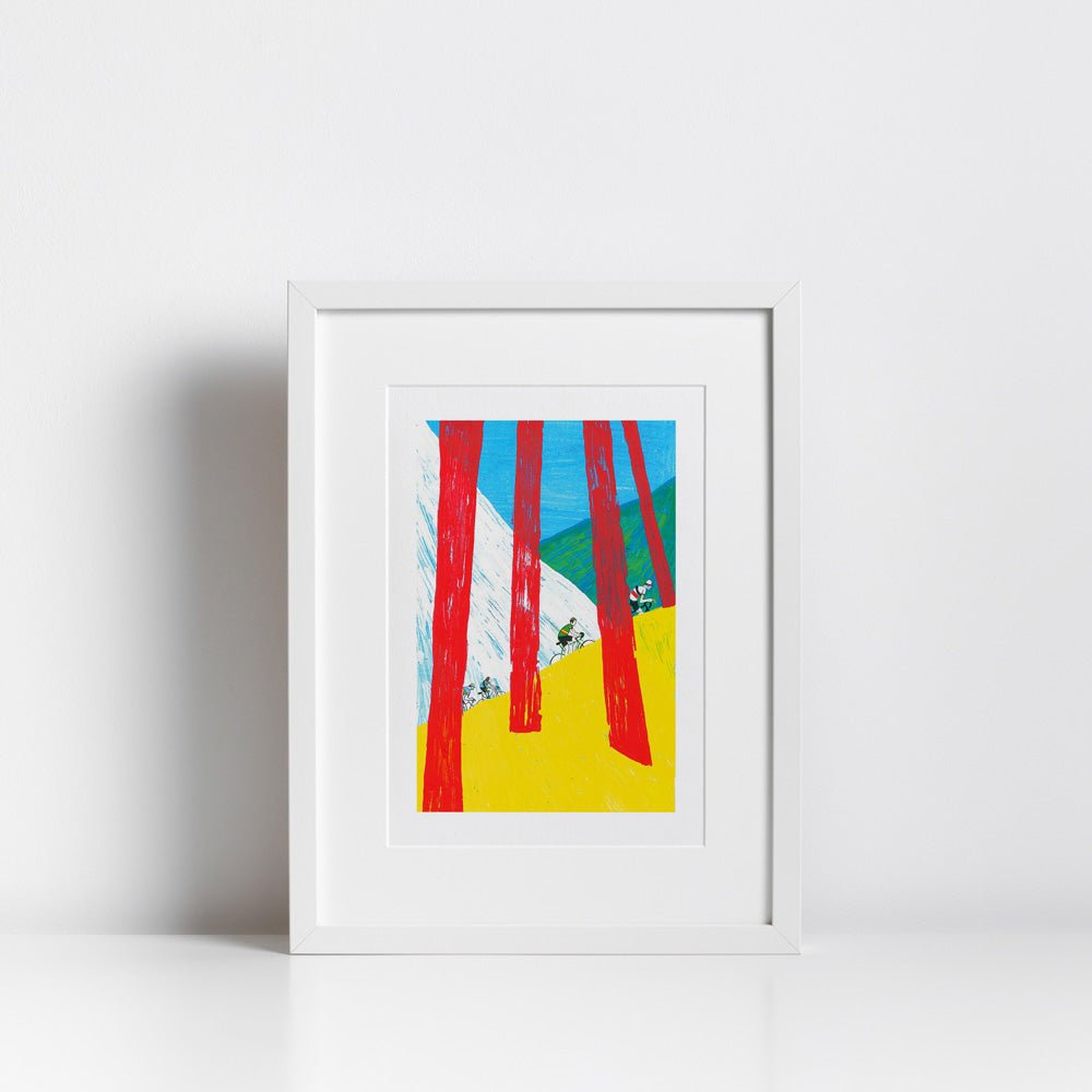 Bartali's Secret 2 Giclée Print A4