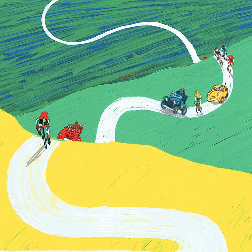 Bartali's Secret 3 Giclée Print A4