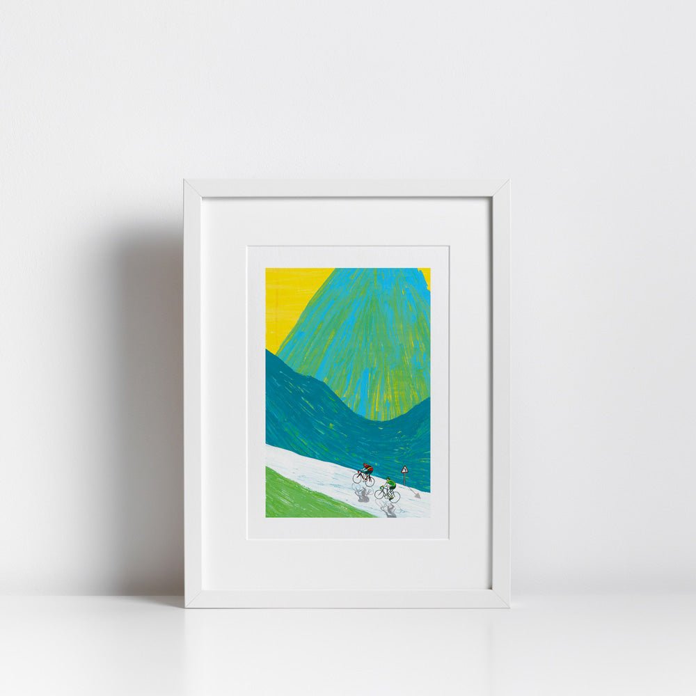 Bartali's Secret 4 Giclée Print A4