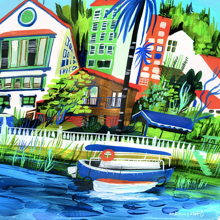 Betanzos Impresión Giclée A4