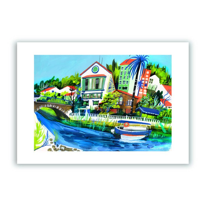 Betanzos Impresión Giclée A4