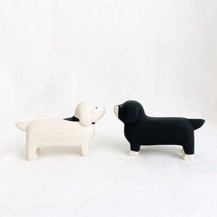 Mât en bois pour animaux Teckel
