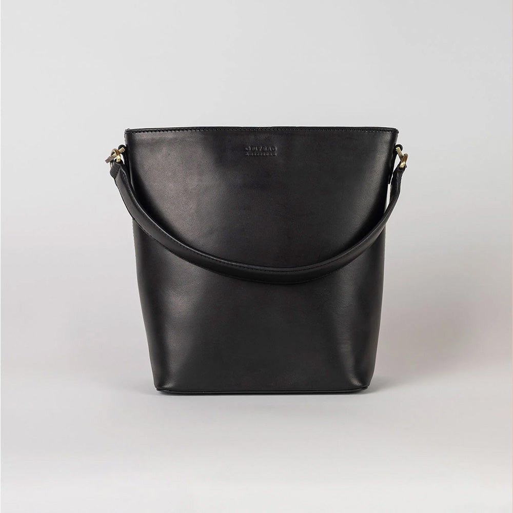 Bolso Bucket Bobbi Maxi Clásico Negro