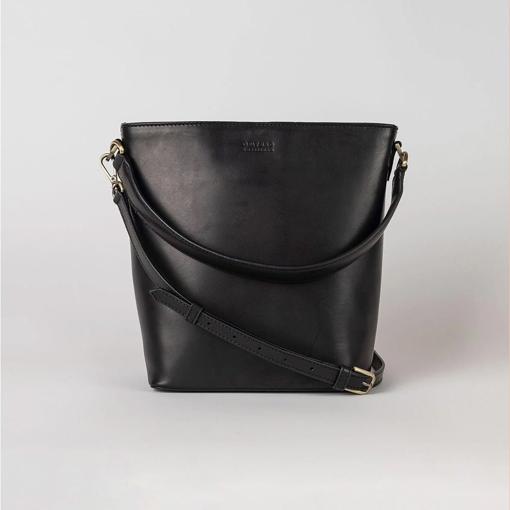 Bolso Bucket Bobbi Maxi Clásico Negro