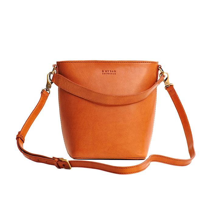 Bolso Bucket Bobbi Clásico Coñac