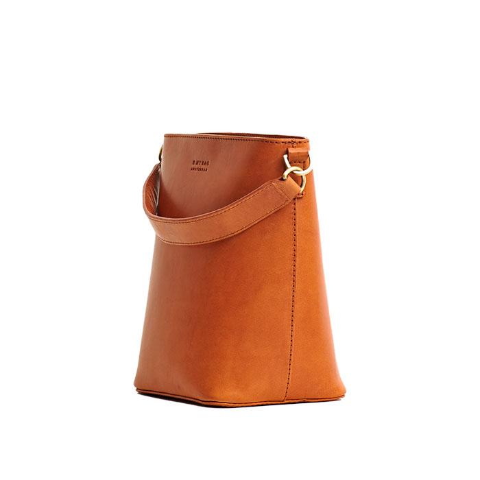 Bolso Bucket Bobbi Clásico Coñac