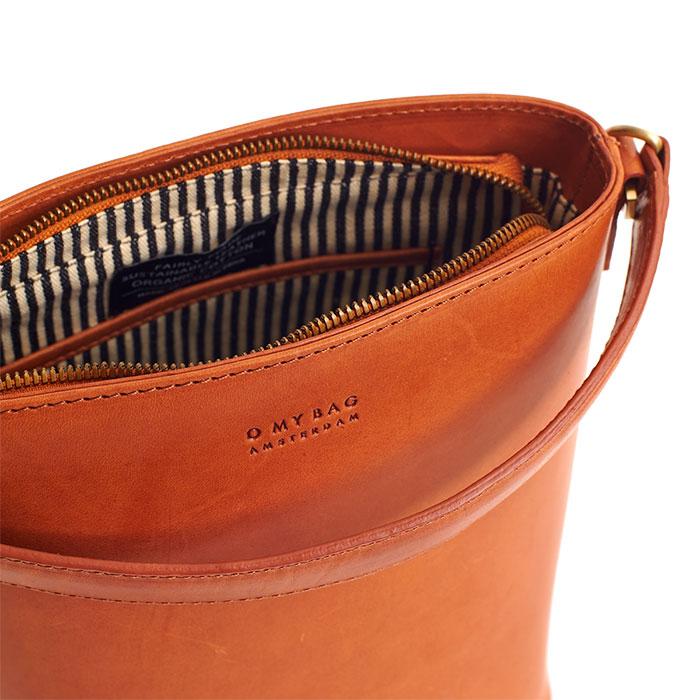 Bolso Bucket Bobbi Clásico Coñac