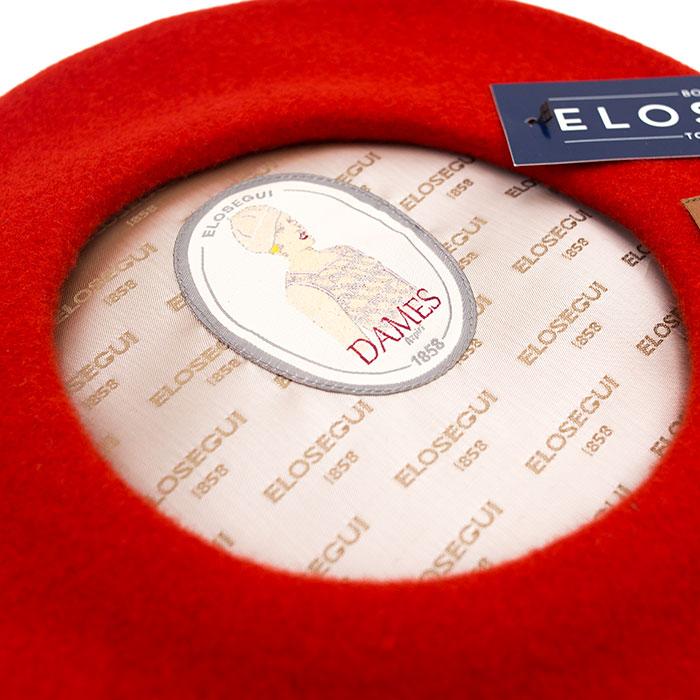 Dame Boina Lana Merino con Forro Rojo 44