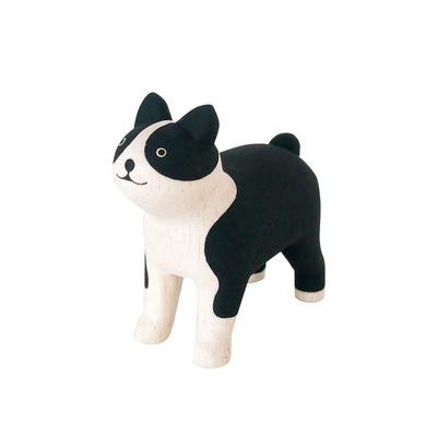 Pole Pole Wooden Animal Boston Terrier