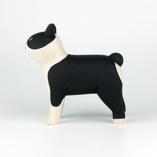Pole Pole Wooden Animal Boston Terrier