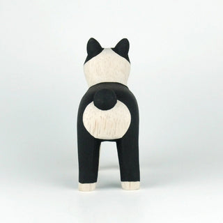 Pole Pole Wooden Animal Boston Terrier