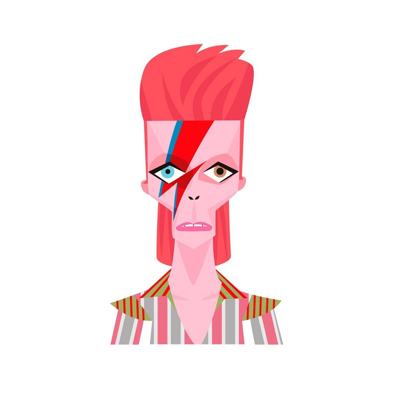 David Bowie Giclée Print A5