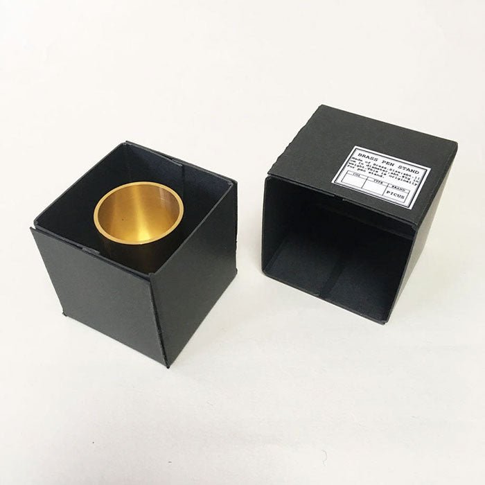 Brass Pen Stand 02 Solid