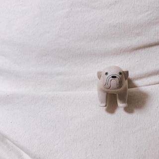 Pole Pole Wooden Animal Bulldog